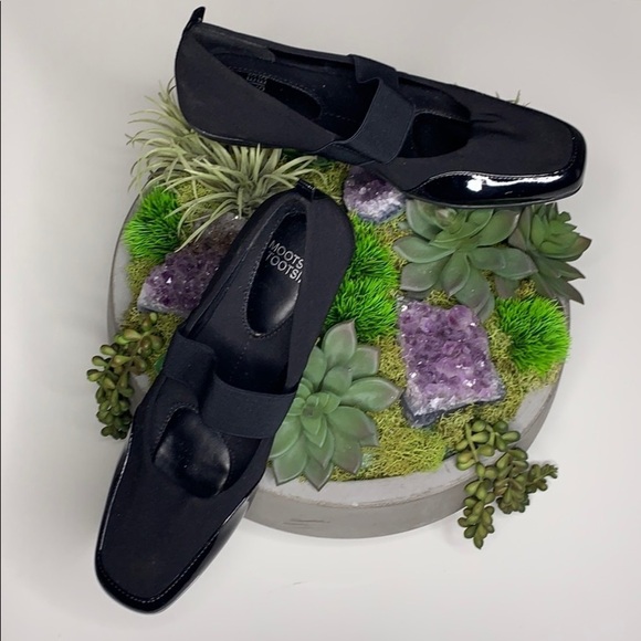 Mootsies Tootsies Black comfort Maryjane Flats 7.5 women’s shoes - Picture 1 of 8